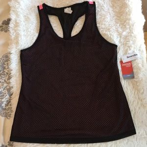 Reversible Black/Hot pink Tank top